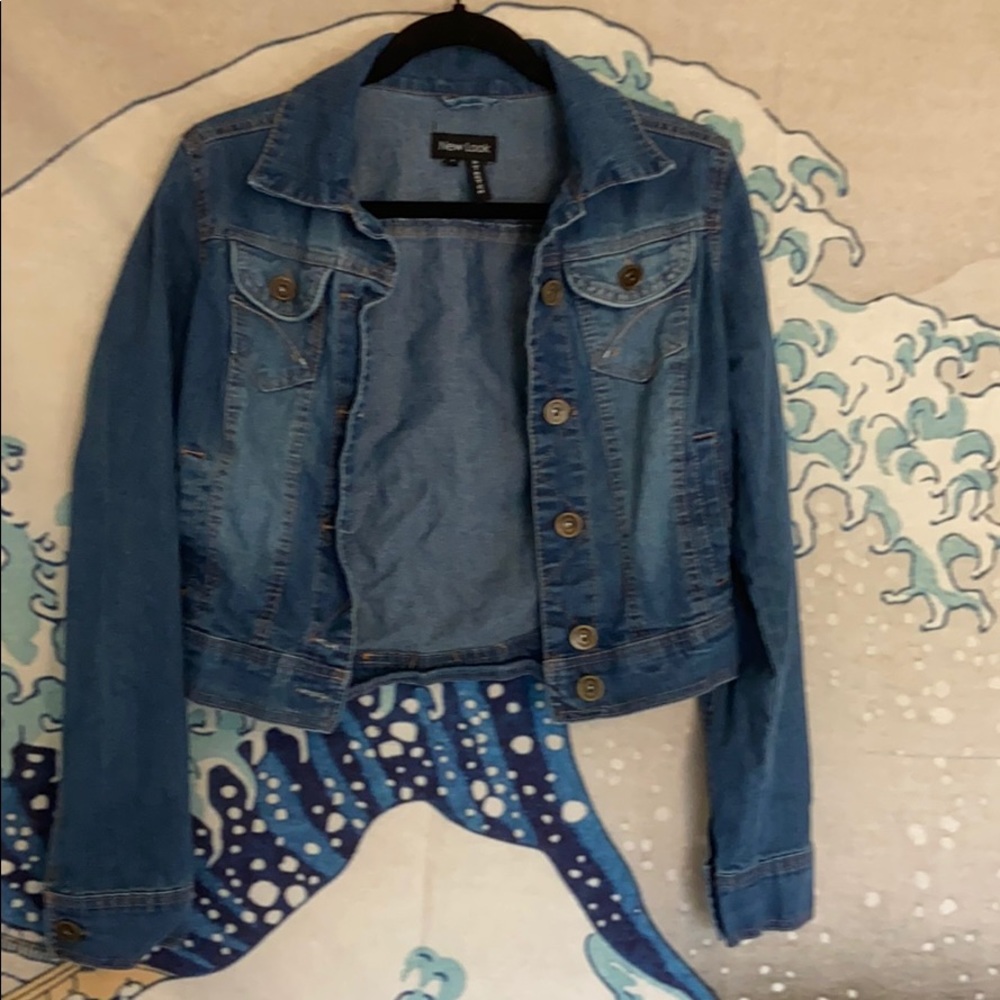 Cropped Jean Jacket